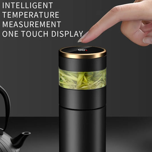 TeaMate Pro – Intelligent Vacuum Flask with Glass Partition