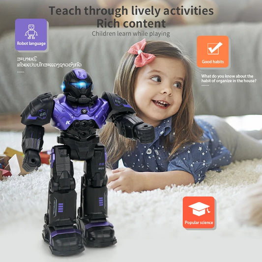PoliceGuard RC – Intelligent Combat Robot Toy for Kids