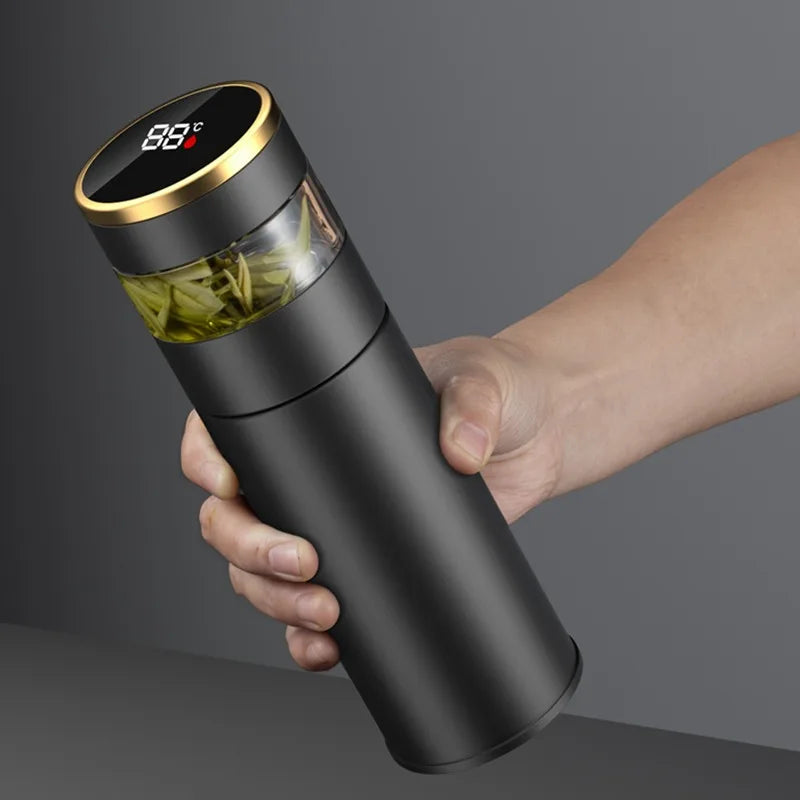 TeaMate Pro – Intelligent Vacuum Flask with Glass Partition