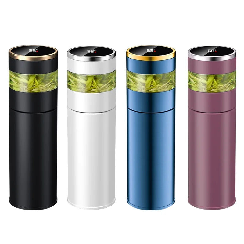 TeaMate Pro – Intelligent Vacuum Flask with Glass Partition