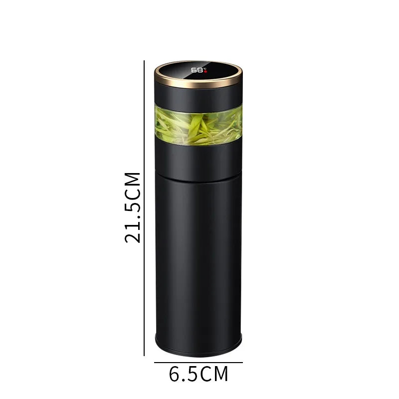 TeaMate Pro – Intelligent Vacuum Flask with Glass Partition