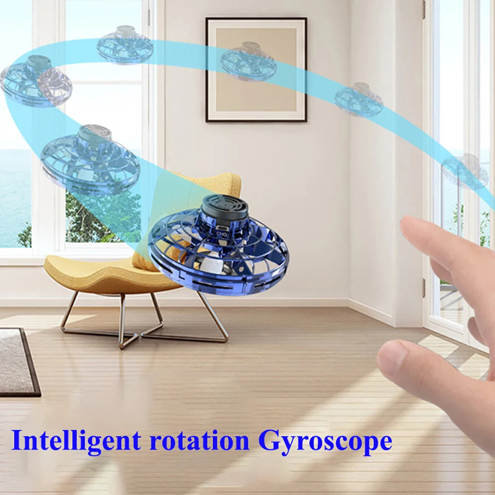 HoverBoom – Mini Drone Boomerang Flying Gyro Toy