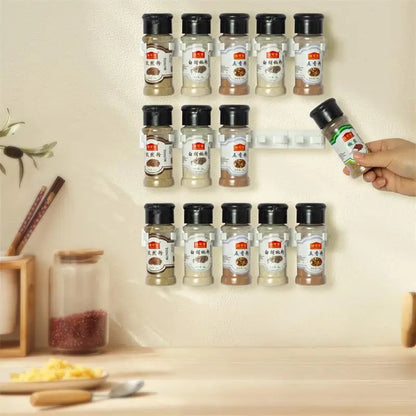 StickSpice – 2x Grey Wall Spice Holders