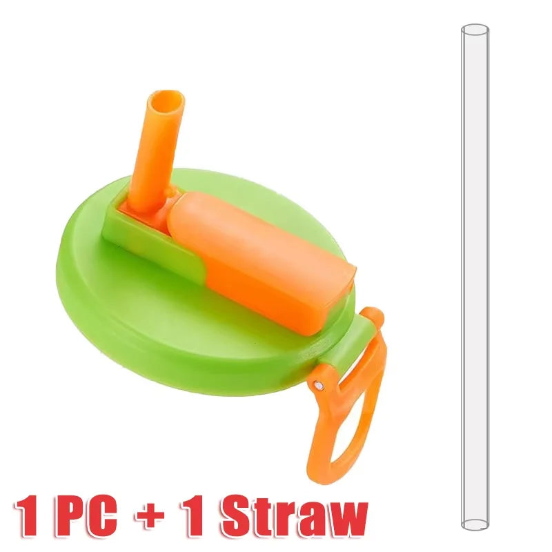 FizzSeal – Reusable Silicone Soda Can Lids with Straws