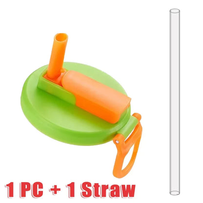 FizzSeal – Reusable Silicone Soda Can Lids with Straws