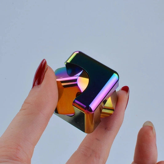 FlipTop Cube – Anti-Anxiety Spinning Dice Toy for Kids & Adults