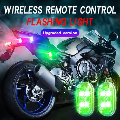 GlowPulse Drive – Wireless LED Car Atmosphere Lights