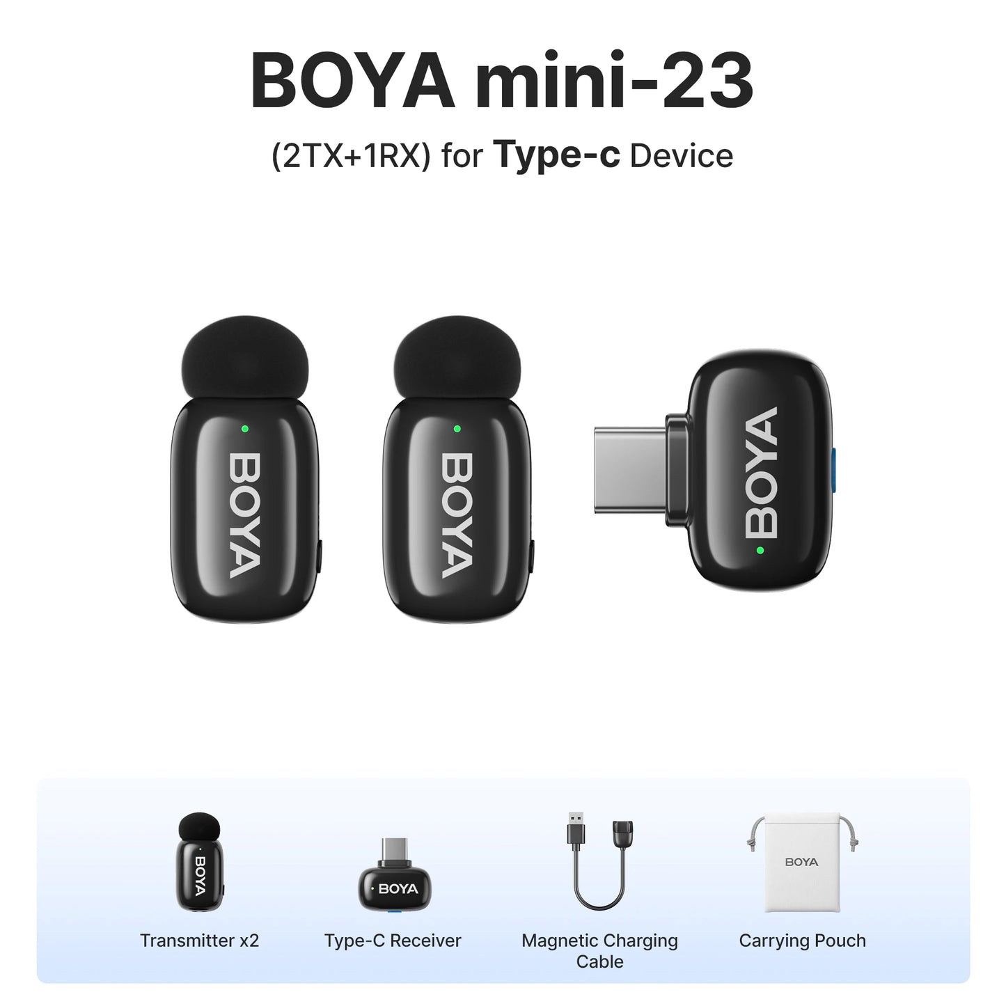 SoundSnap Mini – Wireless Mic for iPhone & Android