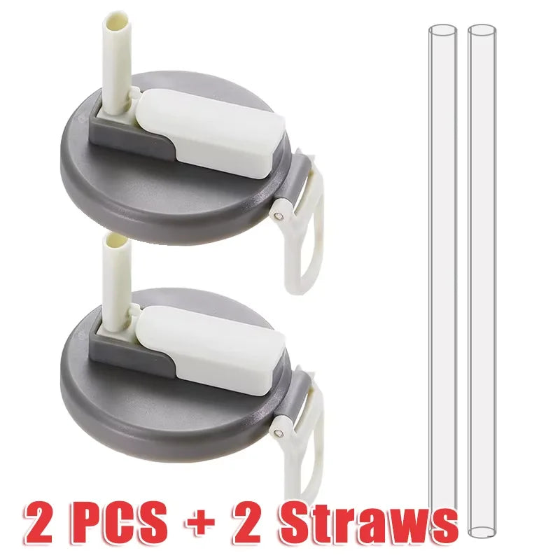 FizzSeal – Reusable Silicone Soda Can Lids with Straws