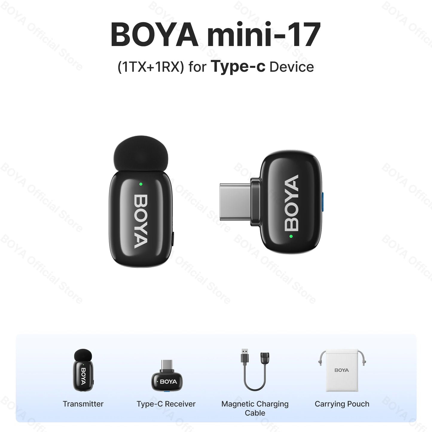 SoundSnap Mini – Wireless Mic for iPhone & Android