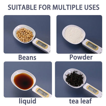 AccuSpoon Scale – Portable LCD Digital Measuring Spoon 0.1g Accuracy