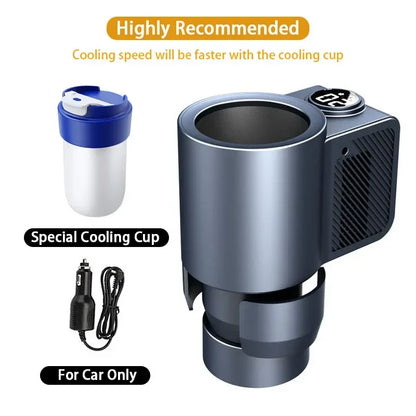 ChillHeat Car Mug – Electric Warmer & Cooler Travel Cup