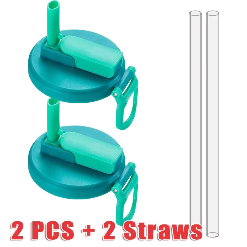 FizzSeal – Reusable Silicone Soda Can Lids with Straws