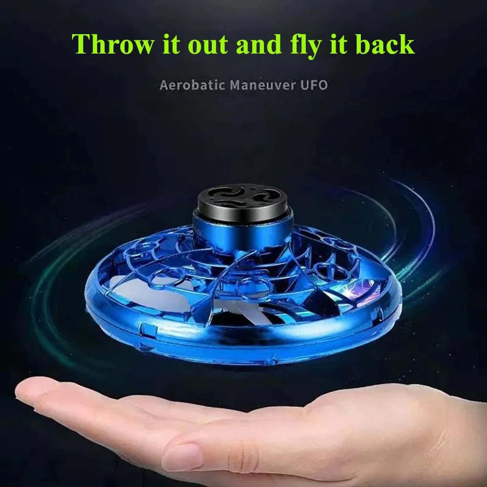 HoverBoom – Mini Drone Boomerang Flying Gyro Toy
