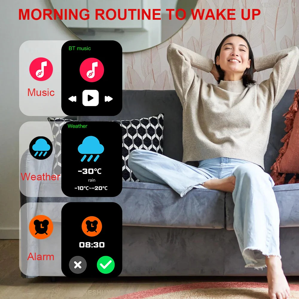 TimeCore H9 – Smartwatch with Call & Fitness Features