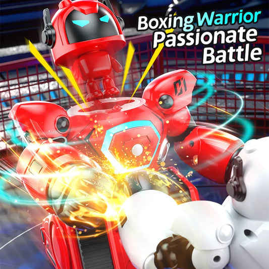 KickBox RoboChamp | Parent-Child Remote Control Football & Boxing Robot Toy