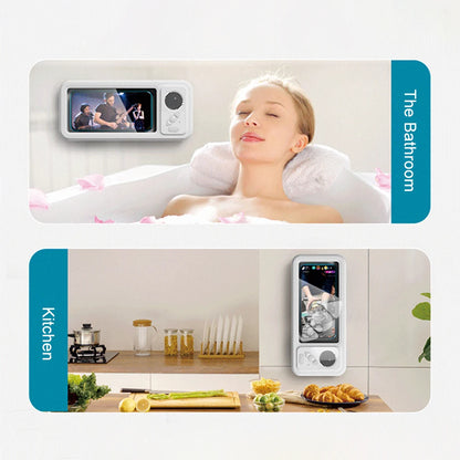 AquaGroove TouchPod – Waterproof Shower Speaker & Phone Mount