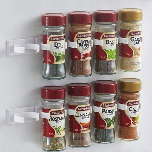 StickSpice – 2x Grey Wall Spice Holders