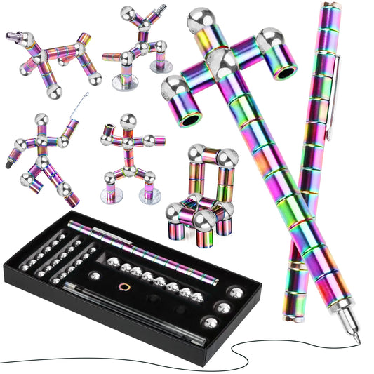 StressRelief Magnet Pen – Multifunctional Decompression Writing Pen