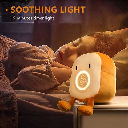 SnuggleGlow – Kids’ Dimmable Alarm Clock Lamp