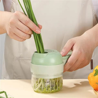 QuickSlice Mini – Portable Garlic Masher, Fruit & Veg Chopper