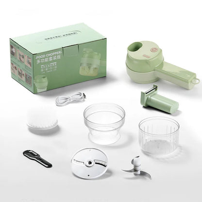 QuickSlice Mini – Portable Garlic Masher, Fruit & Veg Chopper