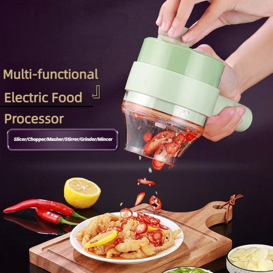 QuickSlice Mini – Portable Garlic Masher, Fruit & Veg Chopper