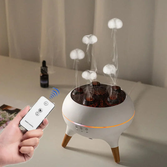 MistBloom – Jellyfish LED Bluetooth Humidifier
