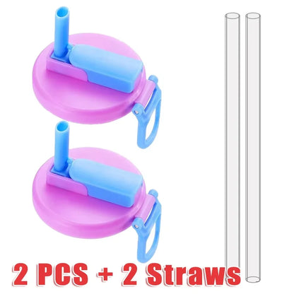 FizzSeal – Reusable Silicone Soda Can Lids with Straws