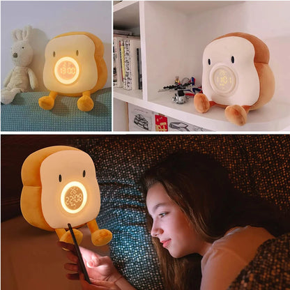 SnuggleGlow – Kids’ Dimmable Alarm Clock Lamp