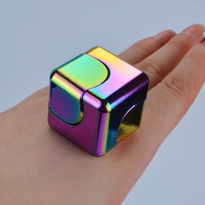 FlipTop Cube – Anti-Anxiety Spinning Dice Toy for Kids & Adults