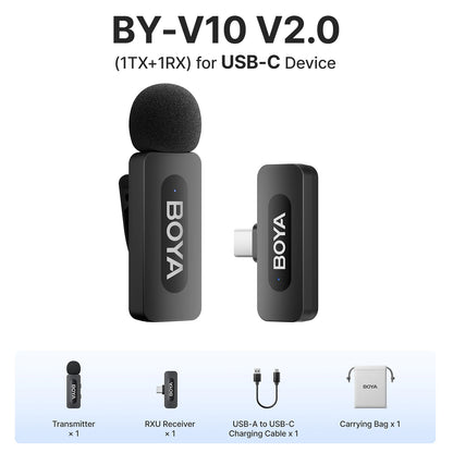 StreamLynk V – Wireless Lapel Mic for Mobile Content