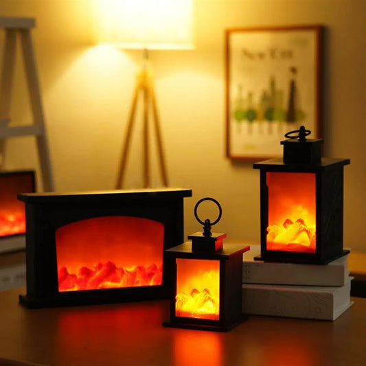 EmberLite – Vintage LED Fireplace Lamp