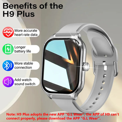 TimeCore H9 – Smartwatch with Call & Fitness Features