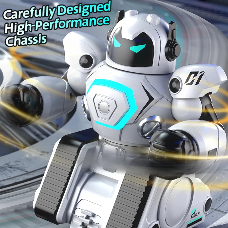 KickBox RoboChamp | Parent-Child Remote Control Football & Boxing Robot Toy
