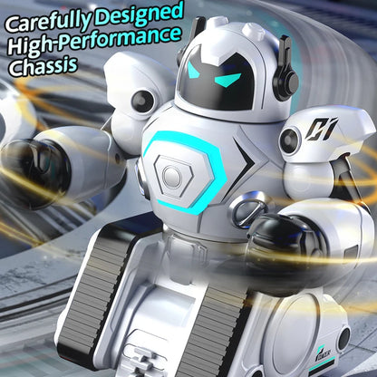 KickBox RoboChamp | Parent-Child Remote Control Football & Boxing Robot Toy