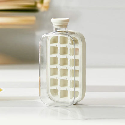 ChillMate – Covered Ice Tray with Straw & Tie