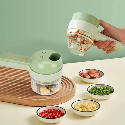 QuickSlice Mini – Portable Garlic Masher, Fruit & Veg Chopper
