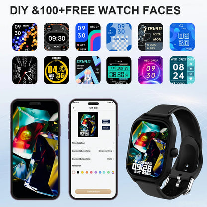 TimeCore H9 – Smartwatch with Call & Fitness Features