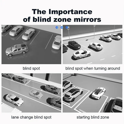 VisionEdge Flex – 360° Adjustable Blind Spot Mirrors