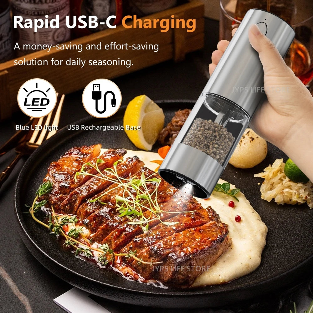 GrindMate – USB Rechargeable Electric Spice Mill