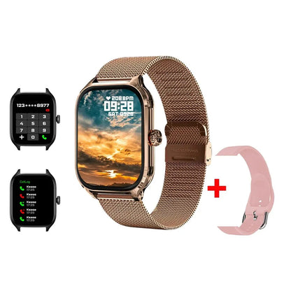 TimeCore H9 – Smartwatch with Call & Fitness Features