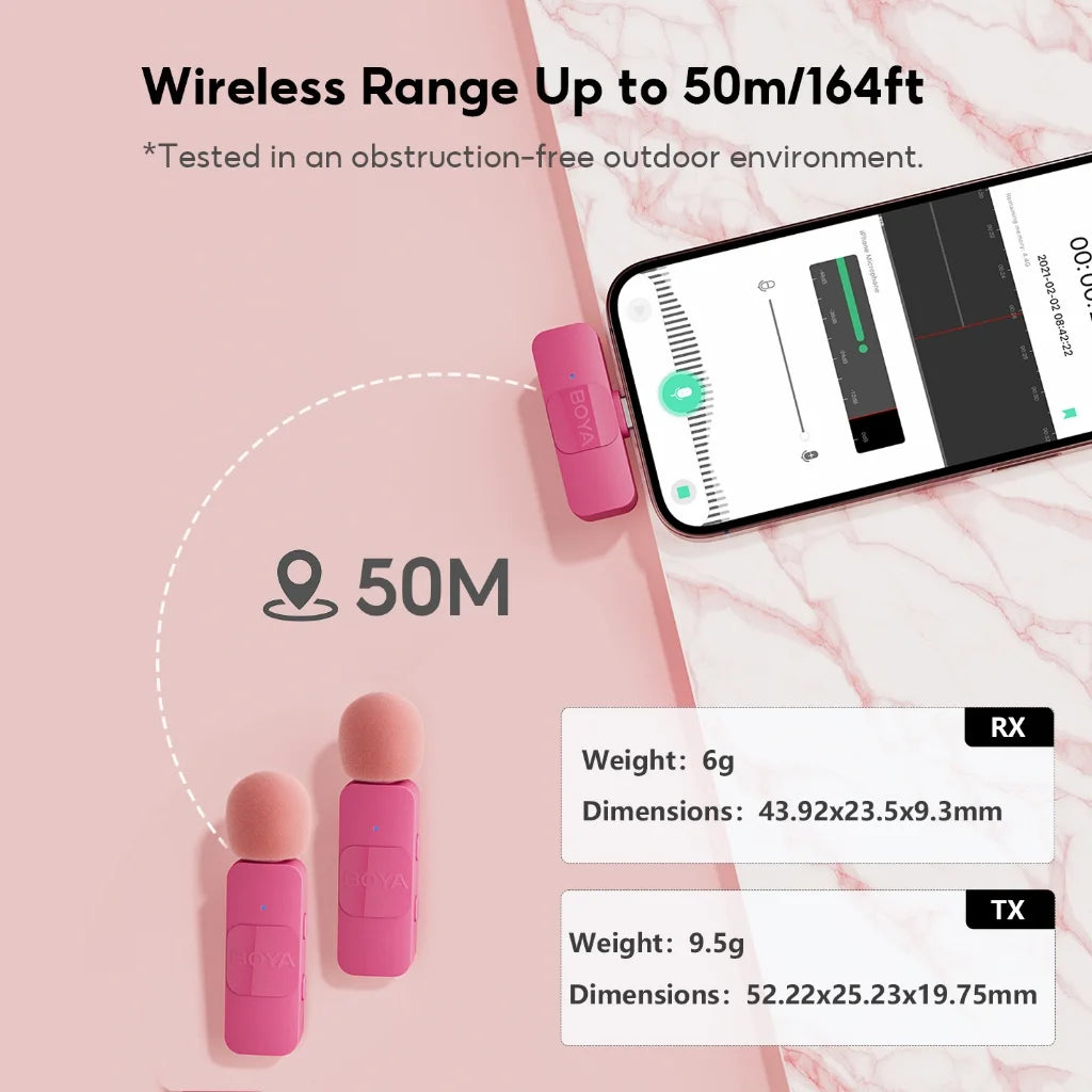 StreamLynk V – Wireless Lapel Mic for Mobile Content