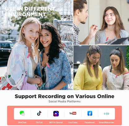 StreamLynk V – Wireless Lapel Mic for Mobile Content
