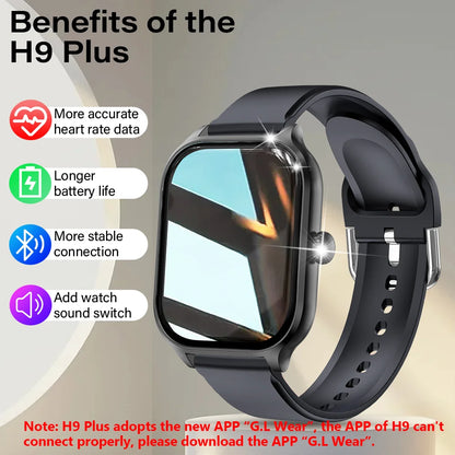 TimeCore H9 – Smartwatch with Call & Fitness Features