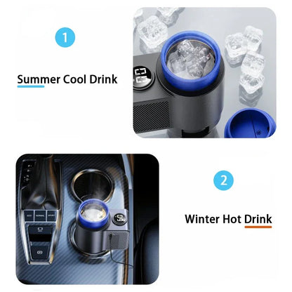 ChillHeat Car Mug – Electric Warmer & Cooler Travel Cup