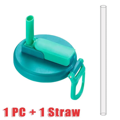 FizzSeal – Reusable Silicone Soda Can Lids with Straws