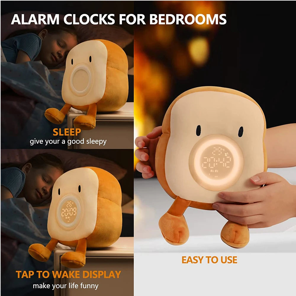 SnuggleGlow – Kids’ Dimmable Alarm Clock Lamp