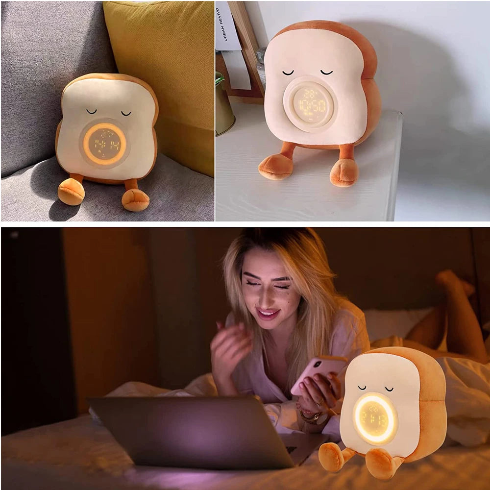 SnuggleGlow – Kids’ Dimmable Alarm Clock Lamp