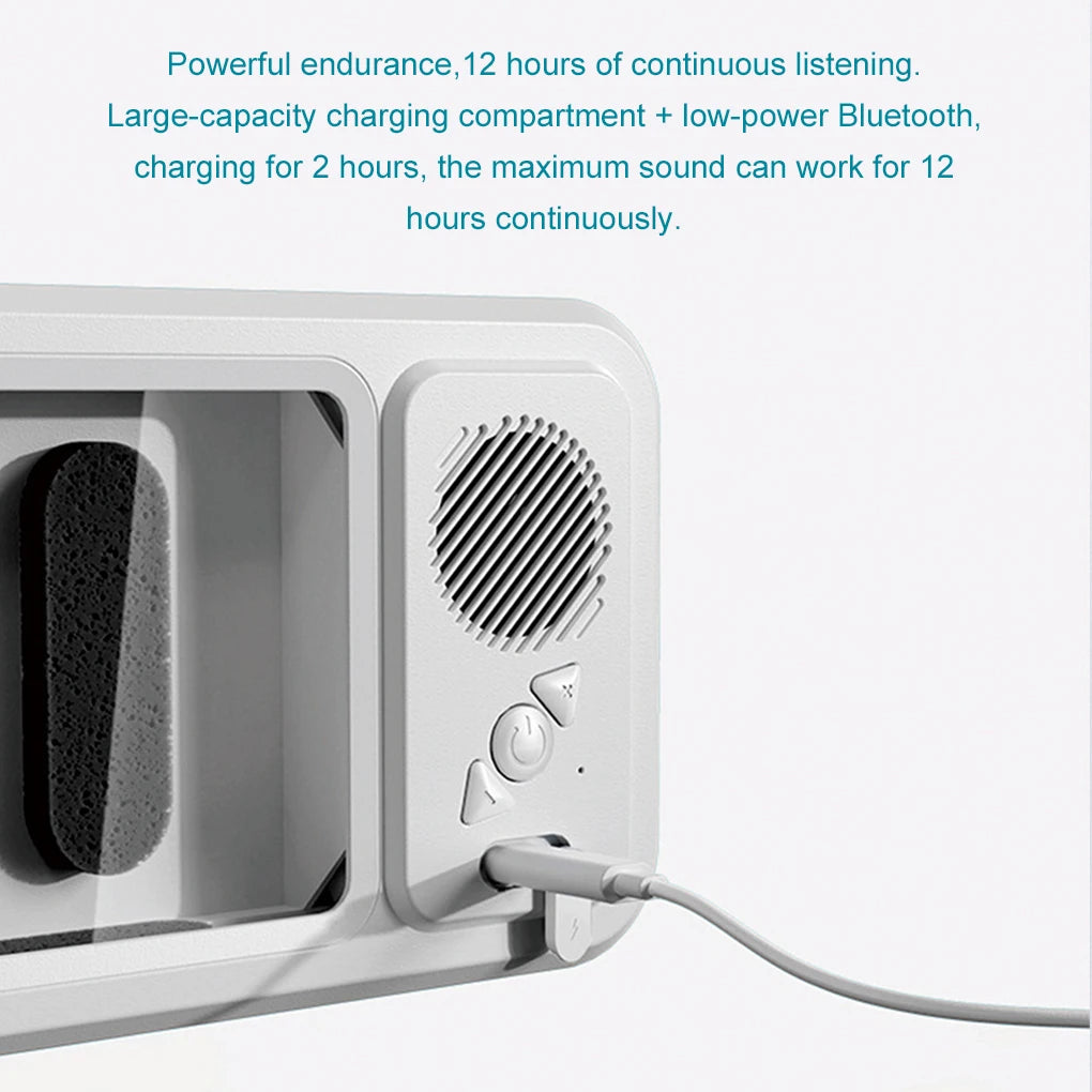 AquaGroove TouchPod – Waterproof Shower Speaker & Phone Mount